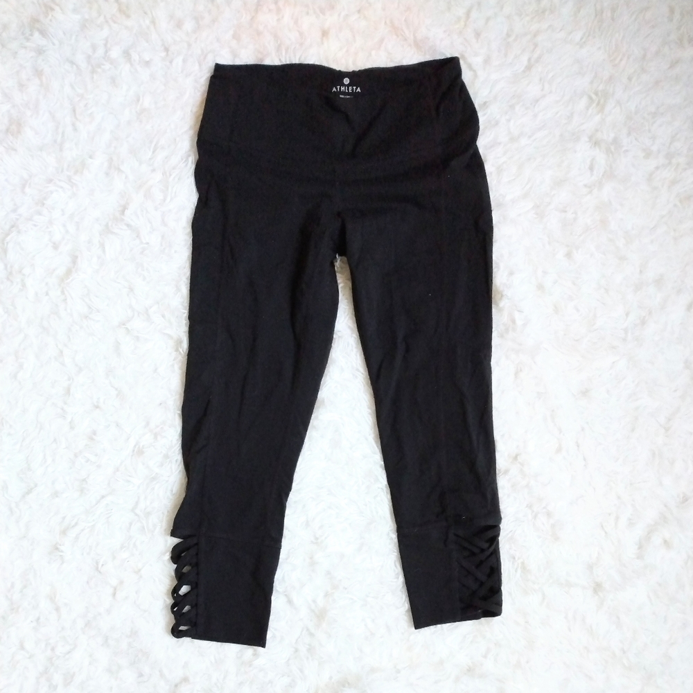 Athleta XS black capri leggings